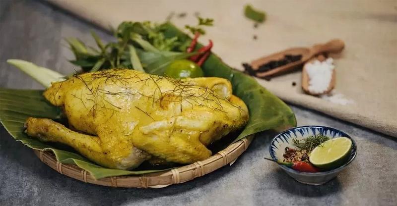 GÀ TA  HẤP MUỐI (Con)
